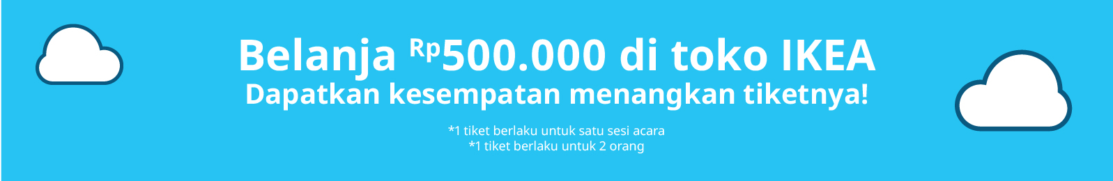 tiket ikea lelap fest