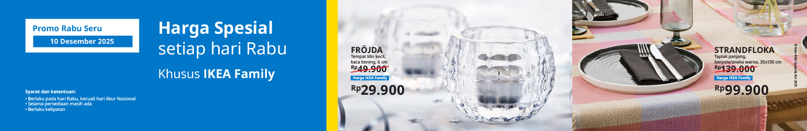 rabu seru promo