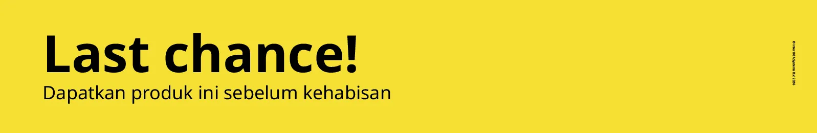Kesempatan Terakhir - Penawaran Diskon Furnitur