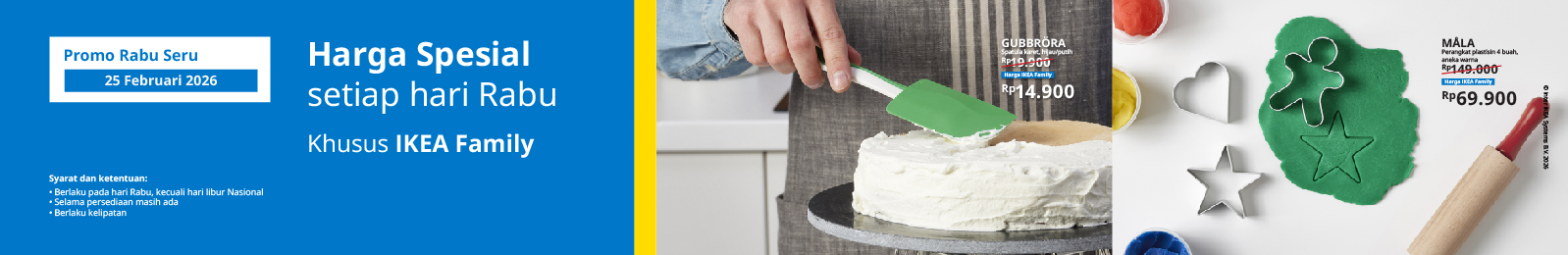 rabu seru promo