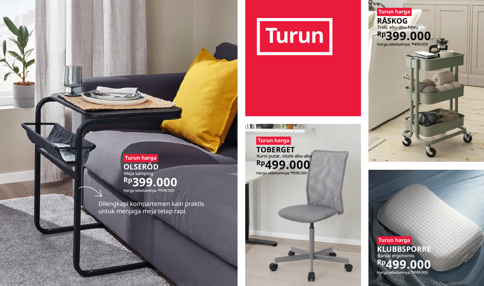 Turun Harga | Promo Furnitur Harga Lebih Hemat | IKEA Indonesia