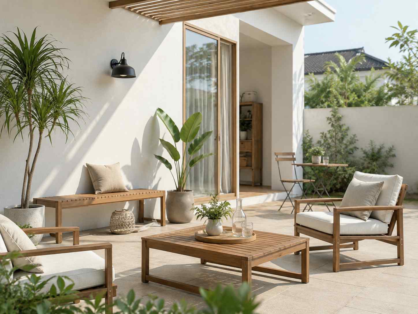 teras rumah minimalis