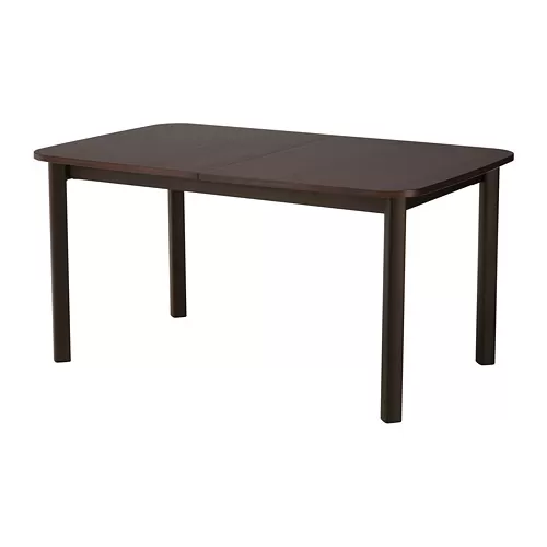STRANDTORP Extendable table, brown, 150/205/260x95 cm