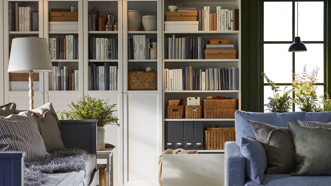 How to choose the right bookshelf size to maximize and enhance room