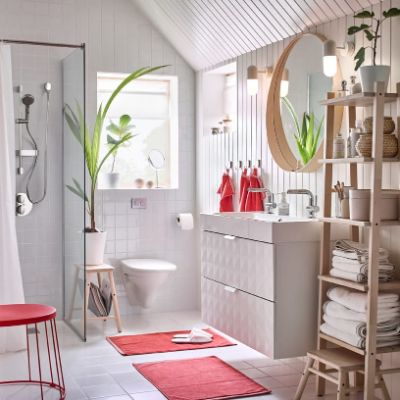 A bright and organised bathroom - IKEA Indonesia