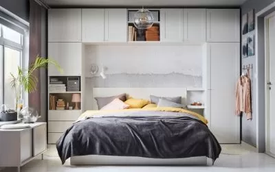 Build up your bedroom storage