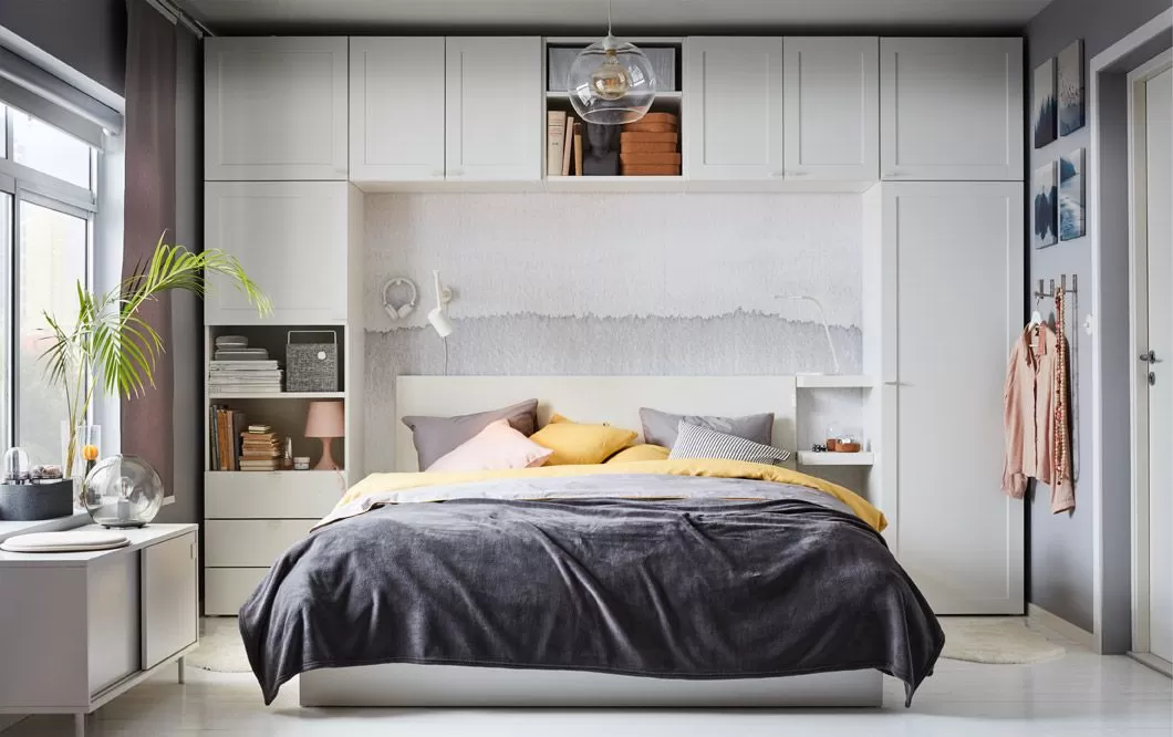 Membangun penyimpanan kamar tidur Anda