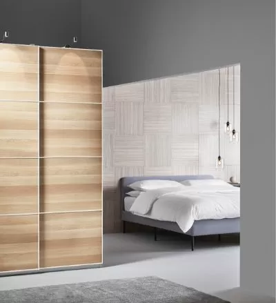 Lemari pakaian modular personal dalam berbagai ukuran dan gaya
