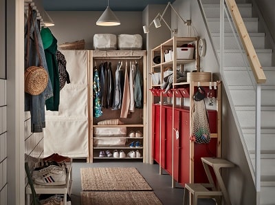 A bright and mood-lifting hallway