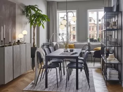 A fashionable atmosphere