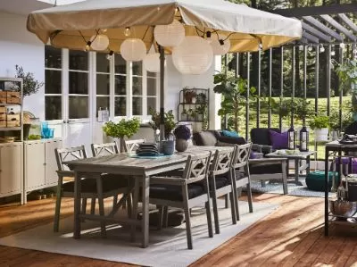 Festive outdoor gatherings
