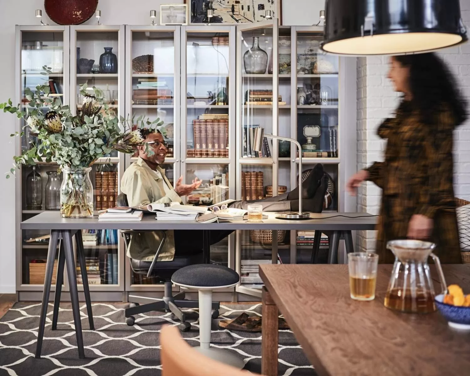 Tanya desainer: rumah kantor