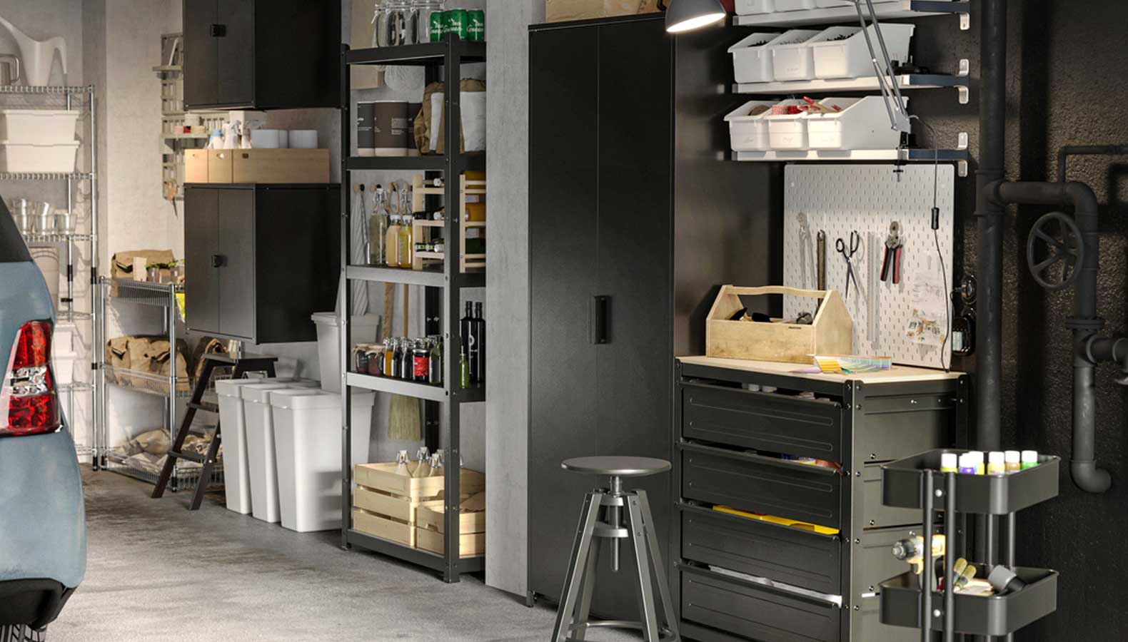 Single Garage Storage Ideas Uk