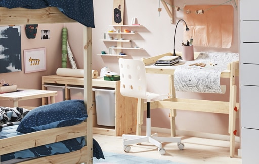 Kamar anak untuk menginspirasi kreativitas