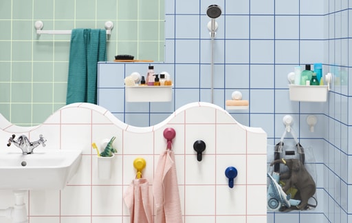 Quick and easy no-drill bathroom updates