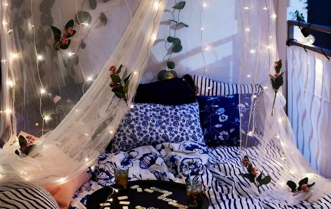 Cara membuat kamar tidur di balkon Anda