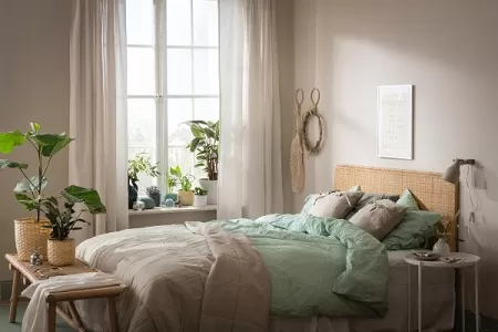 Hadirkan nuansa segar dan cerah ke dalam kamar tidur Anda