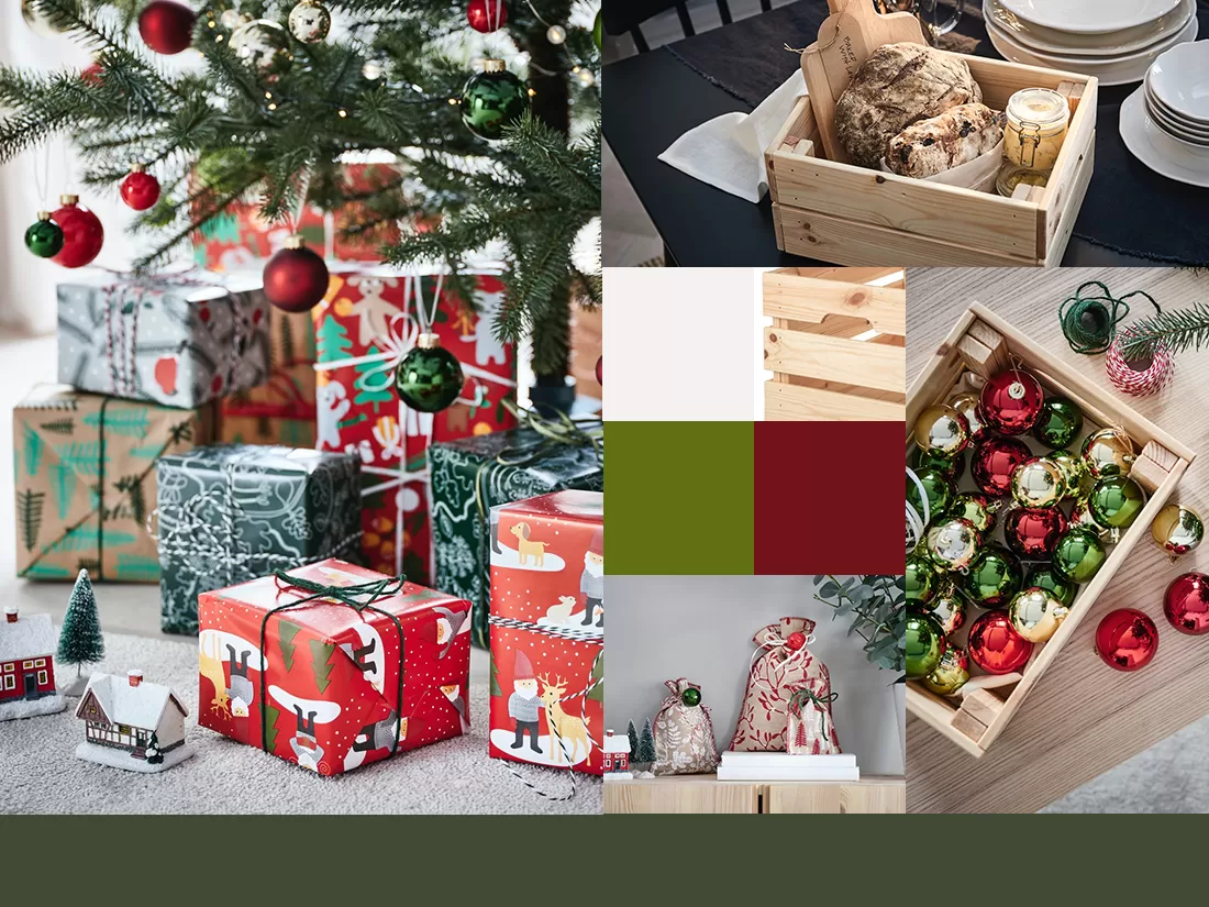 Hiasan kado Natal yang meriah dan penuh makna 