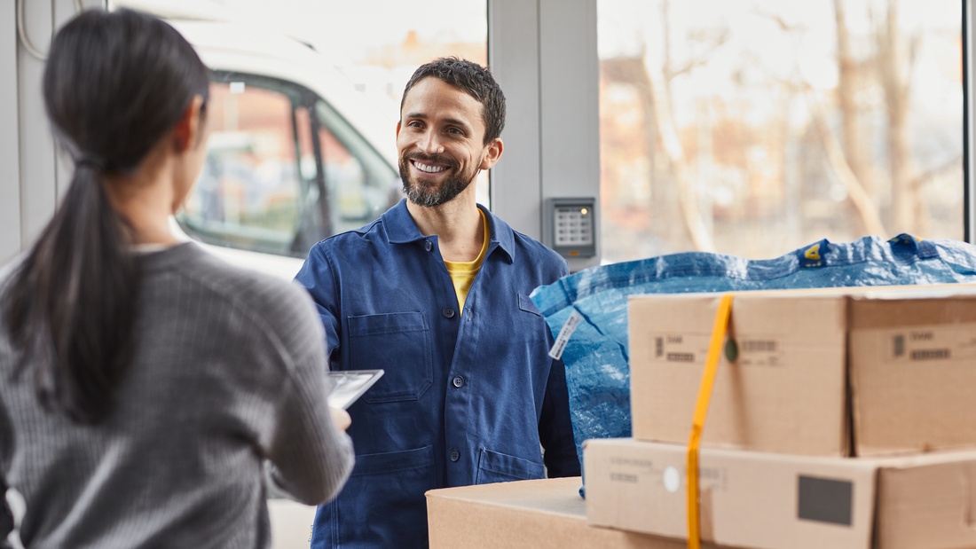 IKEA's delivery policy for remote areas making it easier for customers