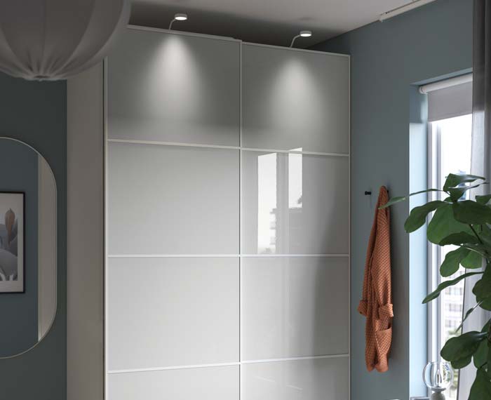 Panels for SKYTTA sliding doors