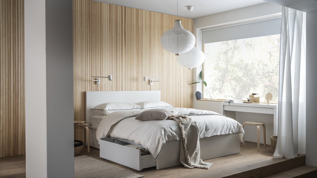 Optimizing layout for small bedrooms to enhance sleep quality IKEA