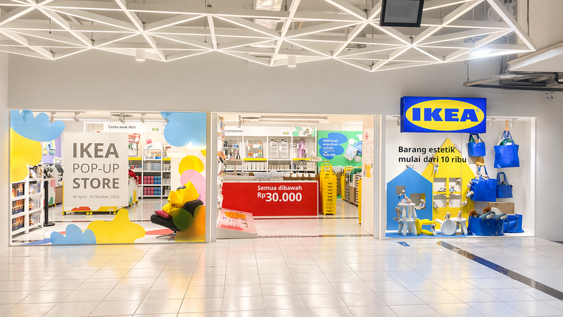 Shop Home Essentials Closer to You! IKEA Opens Pop-Up Store at Kings Shopping Center Bandung