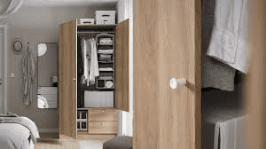 Berapa ukuran lemari baju yang pas untuk kamar? 