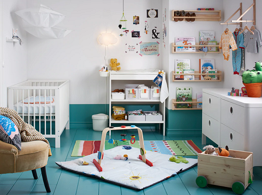 Kamar bayi yang bersih, segar dan menyenangkan