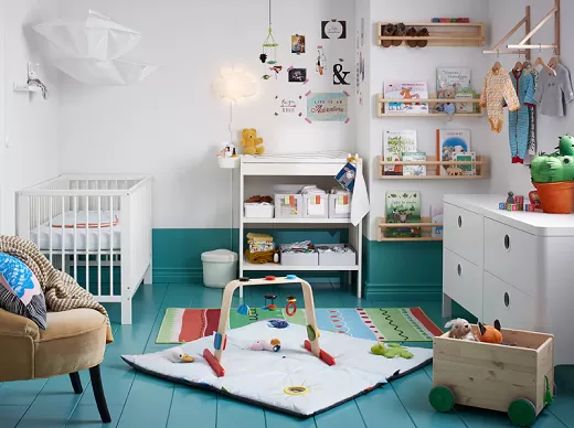 Kamar bayi yang bersih, segar dan menyenangkan